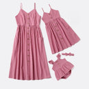 Tank Mutter Tochter Kleid Familie Passende Kleidung Aussehen Mutter Baby Mama und ich Kleider Kleidung Frau &amp; Kind Mädchen Kleinkinder Outfits