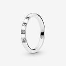 Authentische 925 Sterling Silber Prinzessin Tiara Krone Funkelndes Liebesherz, CZ Ringe für Frauen Verlobungsschmuck Jubiläum