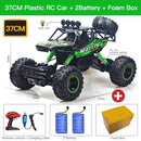 ZWN 1:12/1:16 4WD RC coche con luces Led 2,4G Radio Control remoto coches Buggy todoterreno Control camiones niños juguetes para niños