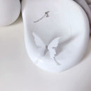 Reizvolle schwarze Spitze-Schmetterlings-Halsketten für Frauen-Sommer-Art- und Weiseweißer transparenter Chocker-Verein-Partei-Schmucksachen Neu