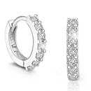 2021 New Arrival Fashion Luxury 925 Sterling Silver Pink CZ Drop Stud Earing  For Women Valentine's Day Gift Z5