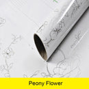 Perlweiße DIY-Dekorfolie, PVC, selbstklebende Tapeten, Möbelrenovierung, Aufkleber, Küchenschrank, wasserdichte Tapete