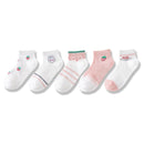 5 Paare / Los Kinder Baumwollsocken Junge Mädchen Baby Kleinkind Ultradünne Mode Atmungsaktive Feste Netzsocken Für Sommer 1-12T Teenager Kinder