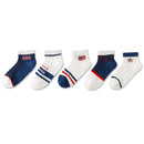 5 Paare / Los Kinder Baumwollsocken Junge Mädchen Baby Kleinkind Ultradünne Mode Atmungsaktive Feste Netzsocken Für Sommer 1-12T Teenager Kinder