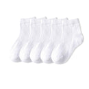 5 Paare / Los Kinder Baumwollsocken Junge Mädchen Baby Kleinkind Ultradünne Mode Atmungsaktive Feste Netzsocken Für Sommer 1-12T Teenager Kinder
