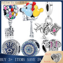 Heißer Verkauf 100% echter 925er Sterlingsilber Ariel Ballon Charm Fit Original Pandora Armband Herstellung von Mode DIY Schmuck für Frauen