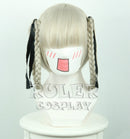 Kakegurui Yumeko Jabami Cosplay pelucas largo negro recto Cosplay peluca Halloween resistente al calor pelo sintético