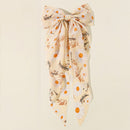 Neue Frauen große Schleife Haarnadel Sommer Chiffon großen Bowknot Fleck Schleife Haarspangen Frauen einfarbig Pferdeschwanz Clip Haarschmuck