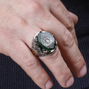 ALA-Serie | Osmanischer Tugra-Design-Silberring Mode Türkischer Premium-Qualität handgefertigter Schmuck