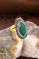 DR STONE NATURSTEIN JADE RING 20 AR35
