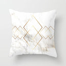 Brief Marble Geometric Cushion Cover Sofa Home Decor Living Room Pillow 45*45 Pillowcase Polyester Throw Home Decor Pillowcover