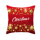 Funda de almohada Funda de cojín de Navidad Sofá decorativo Funda de almohada Asiento Coche Tiro Decoración de Navidad Almohadas Decoración Decoración para el hogar