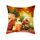 Funda de almohada Funda de cojín de Navidad Sofá decorativo Funda de almohada Asiento Coche Tiro Decoración de Navidad Almohadas Decoración Decoración para el hogar