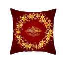 Funda de almohada Funda de cojín de Navidad Sofá decorativo Funda de almohada Asiento Coche Tiro Decoración de Navidad Almohadas Decoración Decoración para el hogar