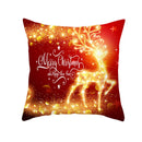 Funda de almohada Funda de cojín de Navidad Sofá decorativo Funda de almohada Asiento Coche Tiro Decoración de Navidad Almohadas Decoración Decoración para el hogar