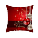 Funda de almohada Funda de cojín de Navidad Sofá decorativo Funda de almohada Asiento Coche Tiro Decoración de Navidad Almohadas Decoración Decoración para el hogar