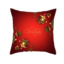Funda de almohada Funda de cojín de Navidad Sofá decorativo Funda de almohada Asiento Coche Tiro Decoración de Navidad Almohadas Decoración Decoración para el hogar
