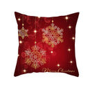 Funda de almohada Funda de cojín de Navidad Sofá decorativo Funda de almohada Asiento Coche Tiro Decoración de Navidad Almohadas Decoración Decoración para el hogar