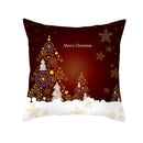 Funda de almohada Funda de cojín de Navidad Sofá decorativo Funda de almohada Asiento Coche Tiro Decoración de Navidad Almohadas Decoración Decoración para el hogar
