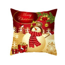 Funda de almohada Funda de cojín de Navidad Sofá decorativo Funda de almohada Asiento Coche Tiro Decoración de Navidad Almohadas Decoración Decoración para el hogar