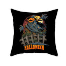 Kürbis Kissenbezug Bat Ghost Horror Halloween Party Kissenbezug 45 * 45 Home Decor Square Dark Kissenbezug Home Dekokissen