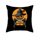 Kürbis Kissenbezug Bat Ghost Horror Halloween Party Kissenbezug 45 * 45 Home Decor Square Dark Kissenbezug Home Dekokissen