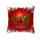 Weihnachten Kissenbezug Rot Home Decor Sofa Kissenbezug Sitz Auto Dekokissenbezug Weihnachten 45 * 45 Kissen für Zuhause