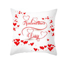 Funda de cojín para amantes de la boda, funda decorativa para sofá, funda para asiento, coche, decoración del hogar, cojines de 45x45cm, decoración para el hogar