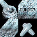 UR SUGAR Funkelnder Gel-Nagellack, reflektierender Glitzer-Nagellack, halbpermanenter Nagelkunstlack für Maniküre, benötigt einen Basis-Decklack