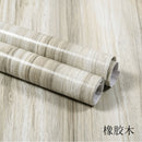 PVC-Tapete mit Holzmaserung, selbstklebend, wasserdicht, Möbelaufkleber, Kontaktpapier, Schlafsaal, Küchentür, Schrank, Desktop-Dekor