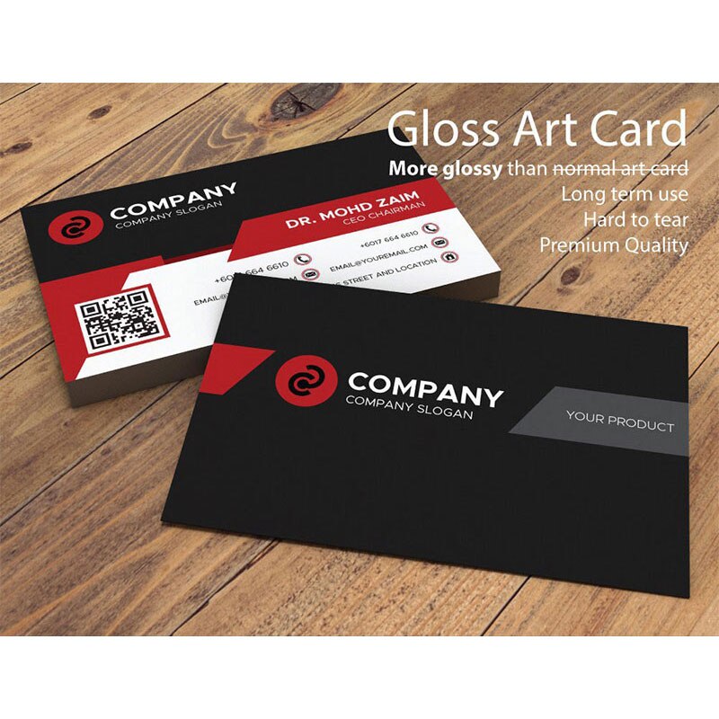 FreePrinting Business Card 100PCS/200PCS/500PCS/1000PCS/Business Card Custom Stickers Paper Card VIP Card Free Shipping