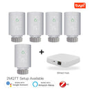 TRV ZigBee3.0 Smart Radiator Actuator Programmable Thermostatic Radiator Valve Temperature Controller Voice Control via Alexa