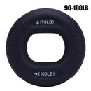 Silikon Verstellbarer Handgriff 20-80LB Greifring Finger Unterarm Trainer Handwurzel Expander Muskeltraining Übung Fitnessstudio Fitness