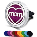 Nachfüllbarer Auto-Lufterfrischer Geruch Parfüm Diffusor Clip Auto Vent Ätherisches Öl Edelstahl Medaillon Innenausstattung