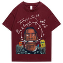 Travis Scott AstroWorld Tour Übergroßes T-Shirt Männer Frauen1: 1Buchstabendruck T-Shirts Hip-Hop-Streetwear Kanye West ASTROWORLD T-Shirt