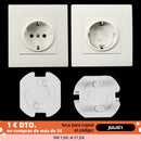 10 stücke EU Steckdose Steckdose Baby Kinder Kind Schutz Schutz Anti Stromschlag Stecker Schutz Drehen Abdeckung