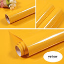 Europäische selbstklebende Tapete Farbe Flash PVC Tapeten Küchenschrank Tür Möbel DIY Aufkleber Vinyl dekorative Folie