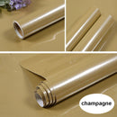 Europäische selbstklebende Tapete Farbe Flash PVC Tapeten Küchenschrank Tür Möbel DIY Aufkleber Vinyl dekorative Folie