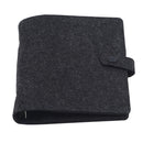 A5 A6 Filz Shell Stoff Notizbuch Loose Leaf Notizbuch Papierplaner Innenseite Ringbuch Schreibwaren Geschenk Reisetagebuch