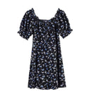 Kleider Damen Rückenfrei Puffärmel Sexy Druck Elegant Allgleiches Mode Beliebt Urlaub Einfach Harajuku Vintage Freizeit Gemütlich Ins