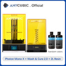 ANYCUBIC Photon Mono X Impresora 3D 8.9 pulgadas 4K Monocromo LCD Impresoras de resina UV Impresión 3D Control de aplicación de alta velocidad SLA Impresora 3D