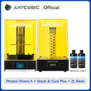 ANYCUBIC Photon Mono X Impresora 3D 8.9 pulgadas 4K Monocromo LCD Impresoras de resina UV Impresión 3D Control de aplicación de alta velocidad SLA Impresora 3D