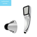 ZhangJi Hot Sale 300 Löcher Duschkopf Wassersparender Durchfluss mit Chrom-ABS-Regen-Hochdruck-Sprühdüse Badezimmerzubehör