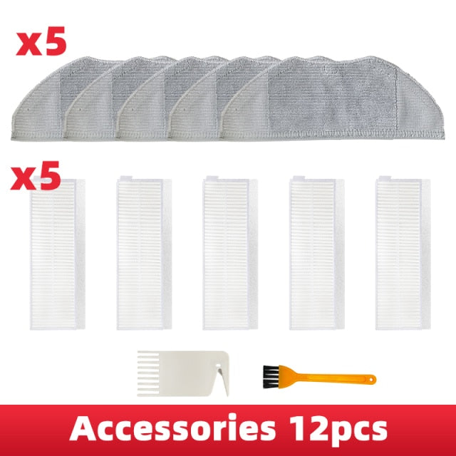 Main Brush Hepa Filter Rag Cloth Accessories for Xiaomi Mi Robot Vacuum-Mop Essential Mijia G1 Cleaner Spare Parts Skv4136gl