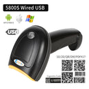 1D &amp; 2D Supermarkt Handhel Barcode Barcode Scanner Reader QR PDF417 Bluetooth 2.4G Wireless &amp; Wired USB-Plattform