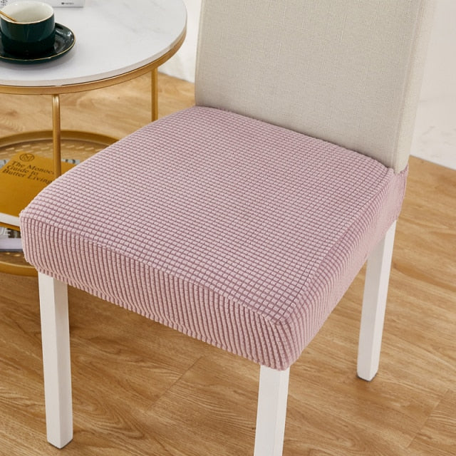 elastic solid printed seat cover for chair slipcovers for dining room chair protector chair cover thick stretch chair cover