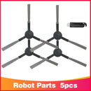 Hepa-Filterwalze Seitenbürste Wischlappen für Xiaomi Mijia LDS / STYJ02YM / Conga 3490 Viomi V2 PRO V3 SE Roboter-Vakuumteile