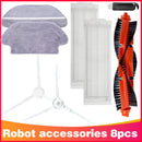 Hepa-Filterwalze Seitenbürste Wischlappen für Xiaomi Mijia LDS / STYJ02YM / Conga 3490 Viomi V2 PRO V3 SE Roboter-Vakuumteile