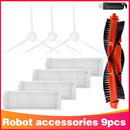 Hepa-Filterwalze Seitenbürste Wischlappen für Xiaomi Mijia LDS / STYJ02YM / Conga 3490 Viomi V2 PRO V3 SE Roboter-Vakuumteile