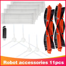 Hepa-Filterwalze Seitenbürste Wischlappen für Xiaomi Mijia LDS / STYJ02YM / Conga 3490 Viomi V2 PRO V3 SE Roboter-Vakuumteile